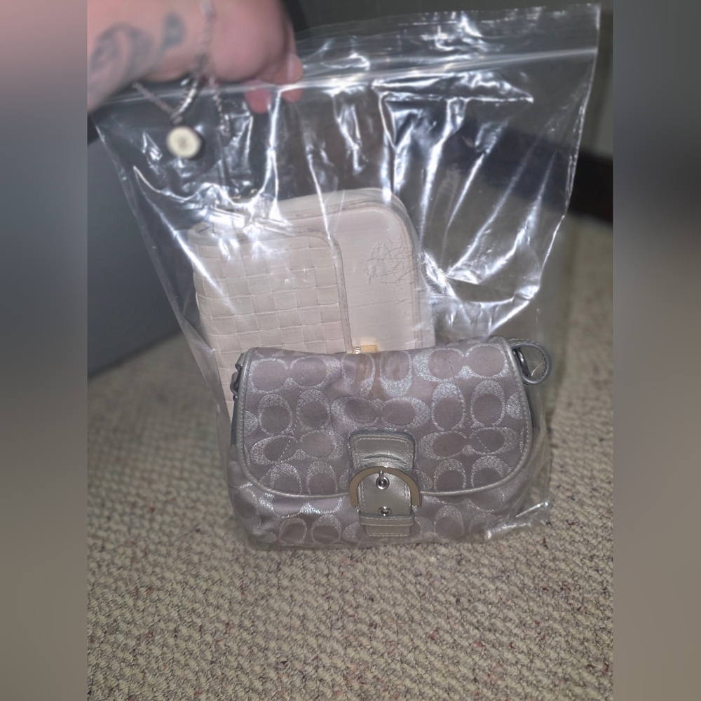 TWO PROJECT BAGS! COACH & MICHAEL KORS!